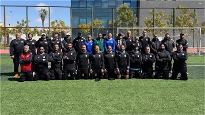 تدريبات عملية وذهنية فى اليوم الثالث لدورة حراس المرمى