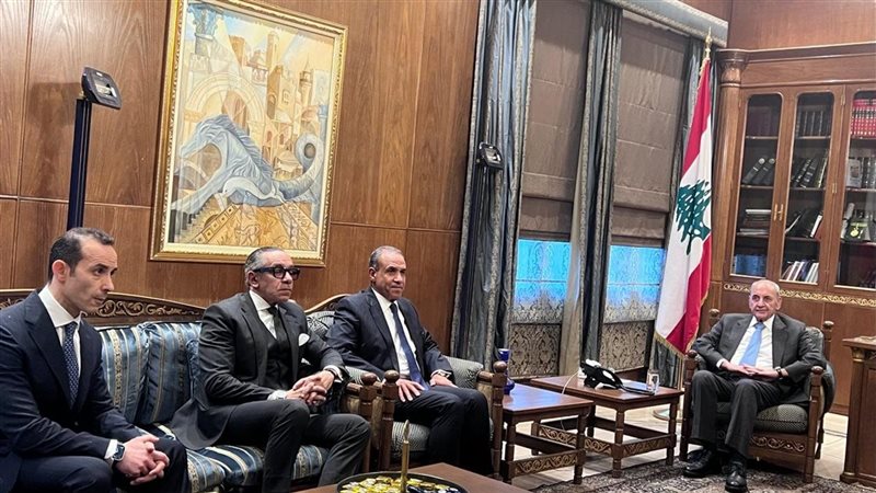 وزير الخارجية يلتقى رئيس مجلس النواب اللبناني