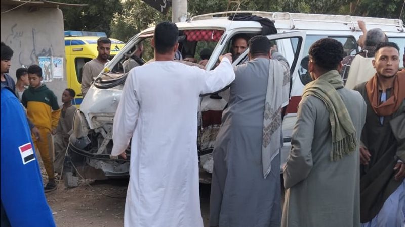 آثار الحادث