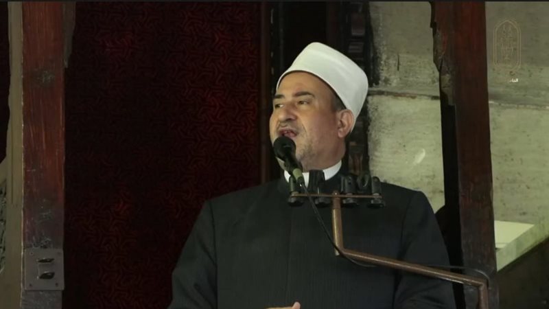 جانب من الخطبة 