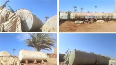 ضبط 48 طن مازوت مدعمة في بني سويف لبيعها بالسوق السوداء