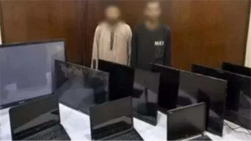 المتهمين والمضبوطات
