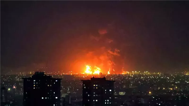غارات إسرائيلية على طهران