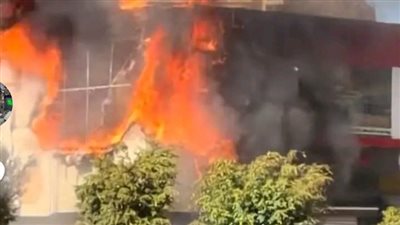 انفجار أنبوب غاز يتسبب في تفحم مطعم بالكامل في الإسكندرية