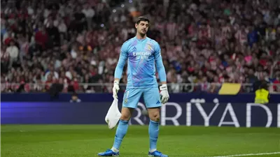 إصابة كورتوا تهدد ريال مدريد قبل مواجهة بايرن ميونخ في دوري الأبطال