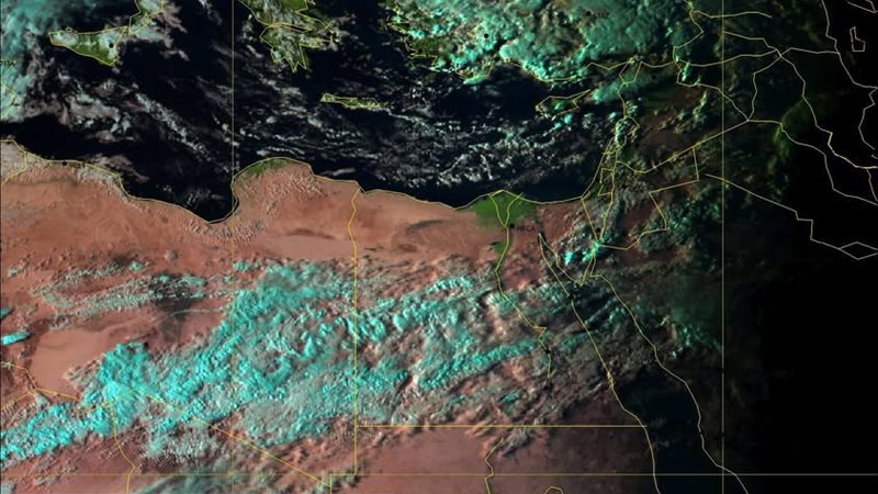 سحب رعدية ممطرة