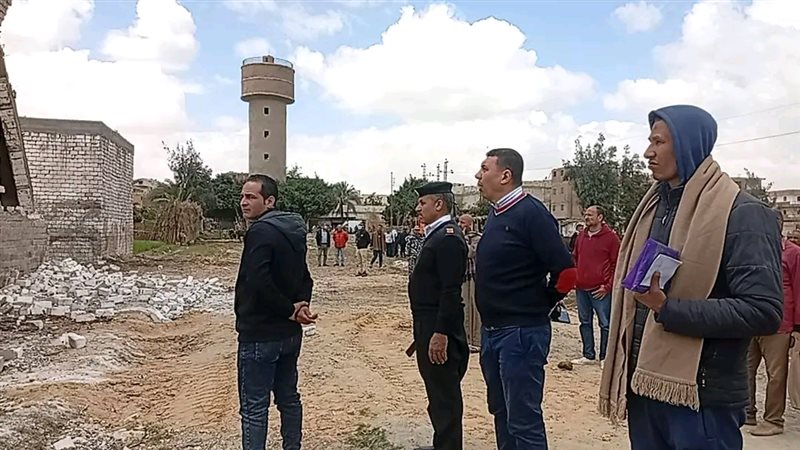 التعدي علي الأراضي الزراعية 