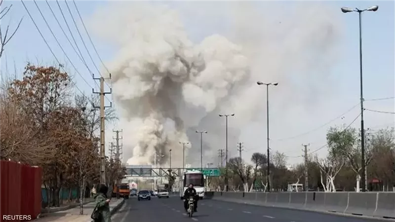 دخان يتصاعد عقب انفجار في طهران