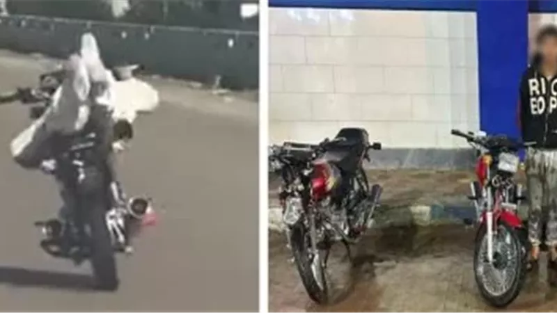 المتهمون عقب القبض عليهم