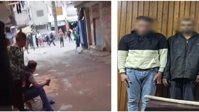  القبض على طرفي مشاجرة بالعصا الخشبية في الإسكندرية