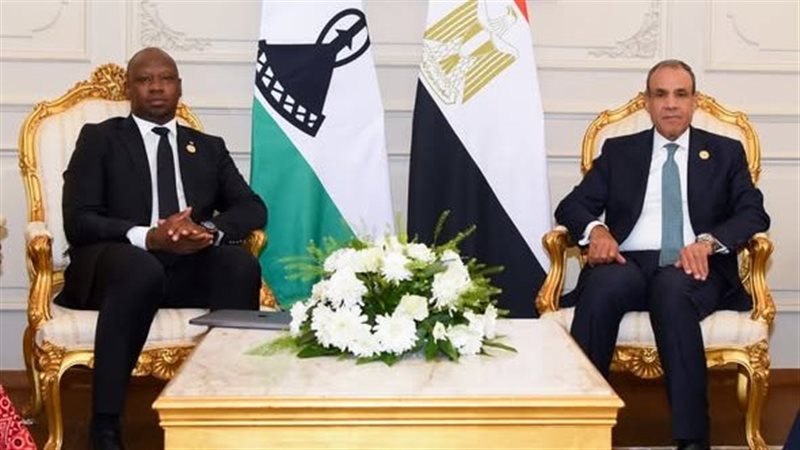وزير الخارجية ووزير خارجية ليسوتو