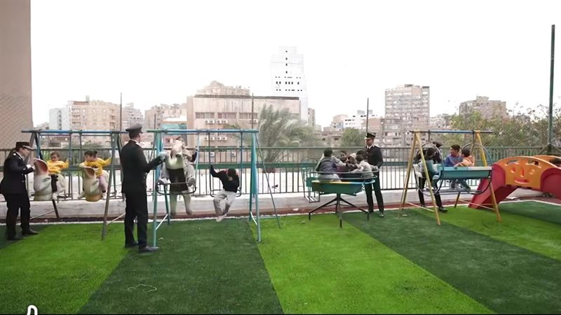 جانب من الزيارات 