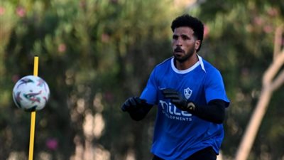 مهدي سليمان يحرس مرمى الزمالك أمام المصري رغم جاهزية صبحي وعواد