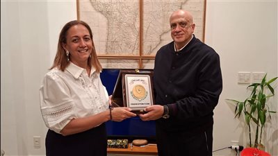 السفارة المصرية في البرازيل تستقبل وتكرم بعثة مصر للسلاح برئاسة طارق الحسيني