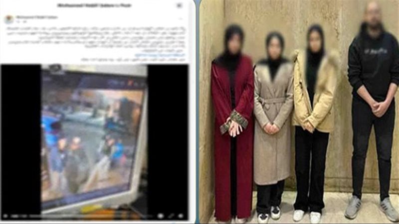  الشاب والفتيات في واقعة ادعاء التحرش بحلوان