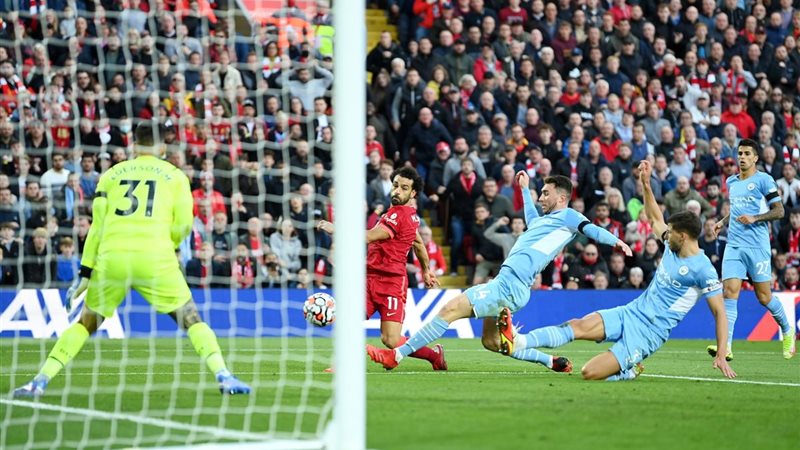 محمد صلاح ضد مانشستر سيتي