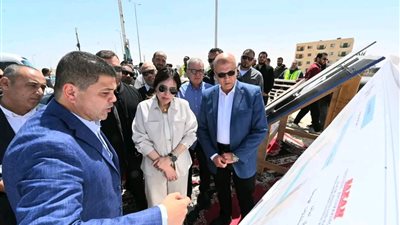 وزيرة الإسكان تتفقد «نيو مارينا» بالعلمين الجديدة