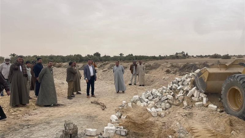 التعديات علي الأراضي الزراعية 