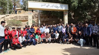 رحلة لمعالم المنيا السياحية تثري تجربة الطلاب الوافدين بملتقى الحضارات بجامعة المنيا