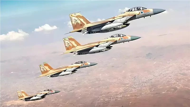 مقاتلات إسرائيلية خلال ضربة سابقة على إيران