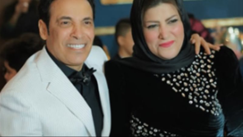 سعد الصغير وزوجته نورا