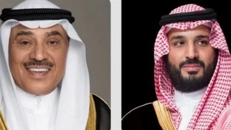 ولي العهد السعودي ونظيره الكويتي