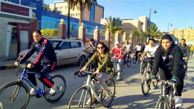 بني سويف تُطلق فعاليات “لياقة المصريين”.. ماراثون دراجات وتمارين رياضية