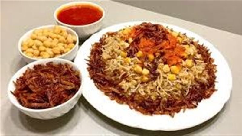 طريقة عمل كشري الحلة 