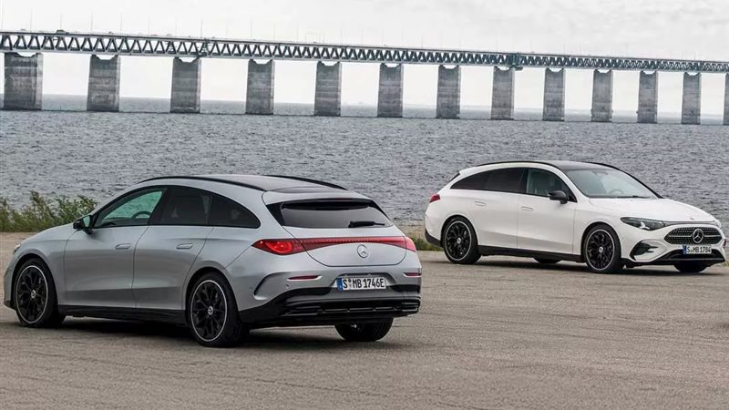 مرسيدس تكشف أول كومبي كهربائية CLA Shooting Brake 