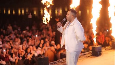 محمد نور ومحمد عدوية وصابرين النجيلي يشعلون احتفالات شم النسيم في العبور