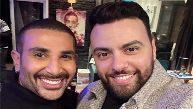 أحمد سعد والملحن مدين