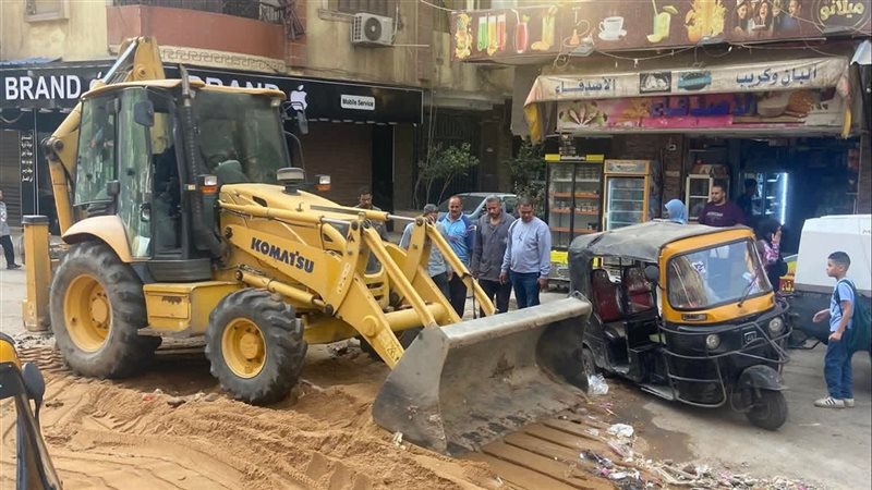 إعادة فتح شارع حسنين دسوقي 
