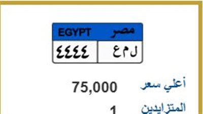 750 ألف جنيه.. سعر لوحة 