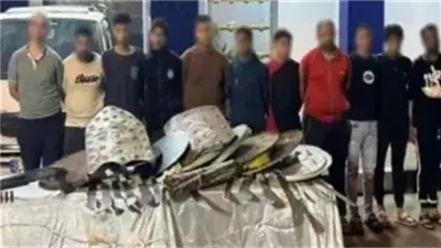 مشاجرة بالعوايد في الإسكندرية وضبط طرفيها والأسلحة المستخدمة.. وهذه عقوبة الجريمة بالقانون
