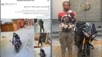 رصدته كاميرات المراقبة.. سقوط لص الدراجات النارية في قبضة أمن القاهرة