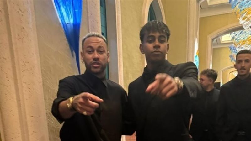 لامين يامال ونيمار