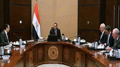 رئيس الوزراء يلتقي الرئيس التنفيذي لشركة 