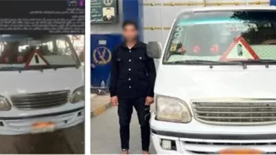 بلطجة على الطريق.. سائق ميكروباص يجبر الركاب على دفع أجرة بالزيادة في بني سويف