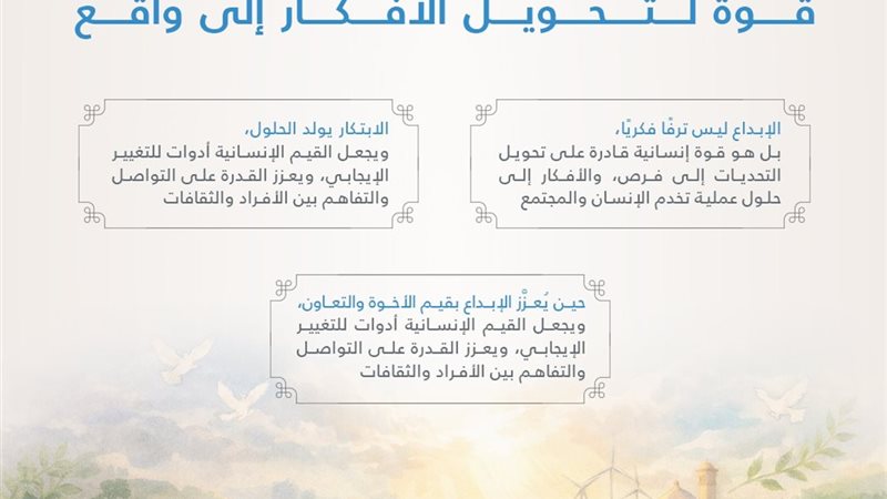 اليوم العالمي للإبداع والابتكار 