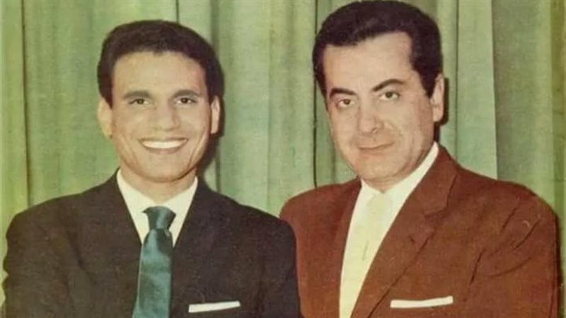 فريد الأطرش وعبد الحليم حافظ