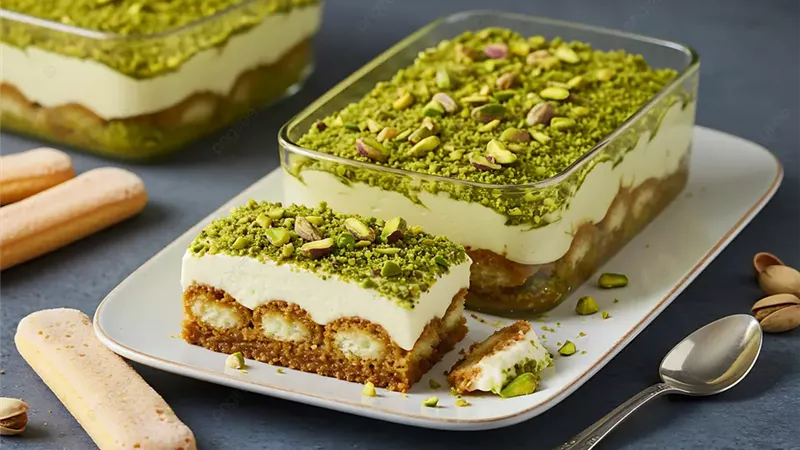 حلوي تيراميسو الفستق