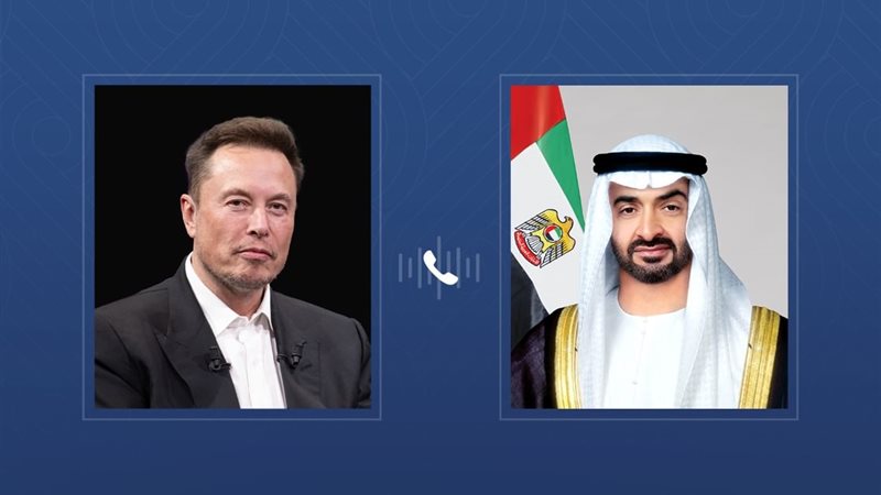 محمد بن زايد وماسك