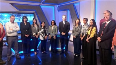 المسلماني يتفقد ستوديو قناة النيل الدولية بعد تطويره ضمن خطة تحديث الإعلام المصري