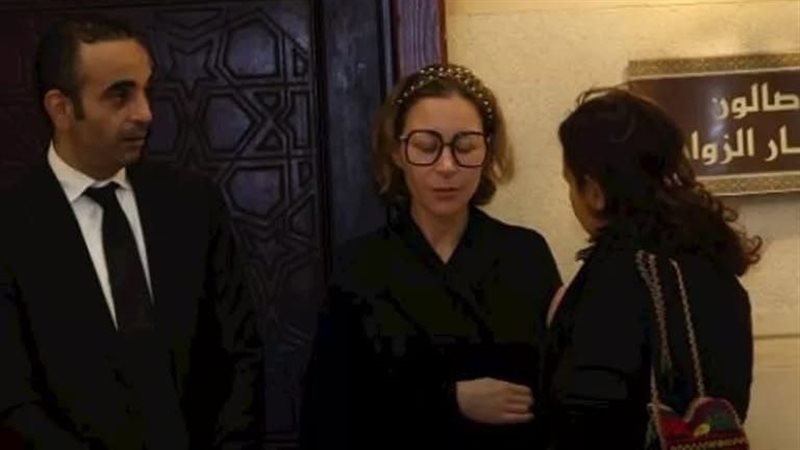 عزاء والد الفنانة منة شلبي