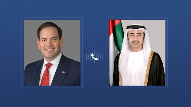 عبدالله بن زايد وروبيو