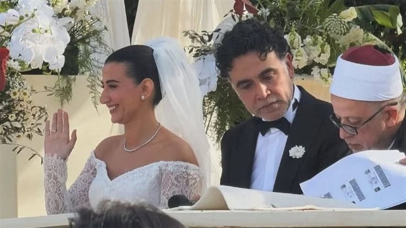 المخرج هاني خليفة يحتفل بزفافه على المنتجة رنا حسانين