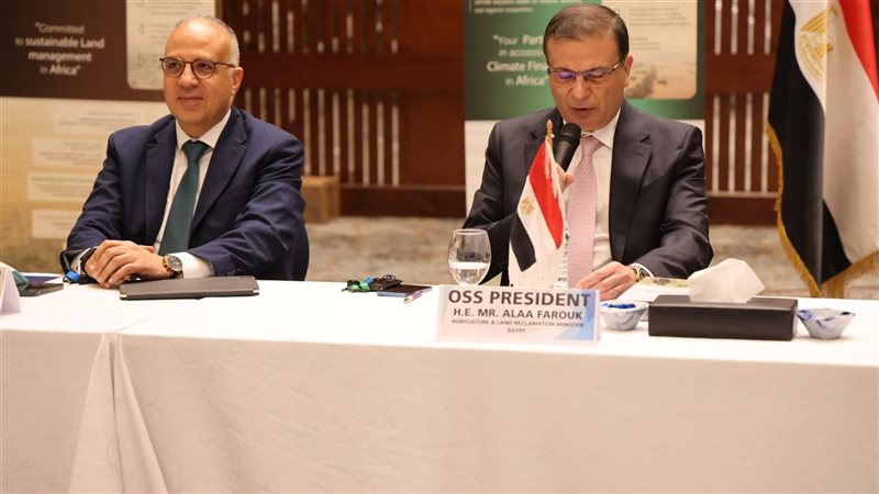 وزيرا الزراعة والري 