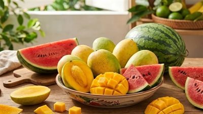 حقيقة تناول البطيخ والمانجو للحيوانات فقط.. نقيب الفلاحين يوضح لـ«الجمهور»