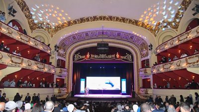 وزيرة الثقافة ومحافظ الإسكندرية يفتتحان فعاليات الدورة 12 من مهرجان الإسكندرية للفيلم القصير