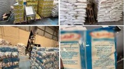 ضبط مصنع غش غذائي بالشرقية.. 52 طن سكر وزيوت مجهولة المصدر قبل طرحها بالأسواق
